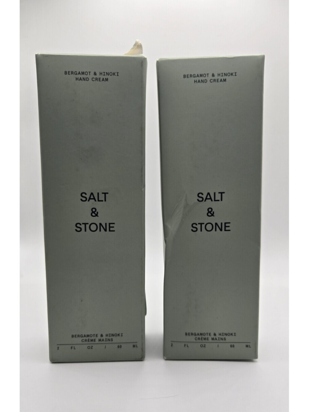 Salt & Stone Bergamot & Hinoki Hand Cream 2oz Hydrating Moisturizer Dry Hands